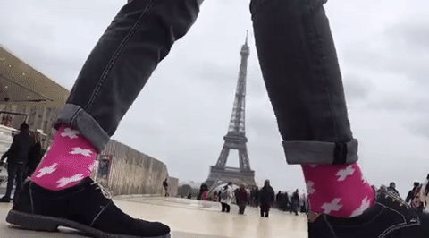 Europa: Socken in Paris
